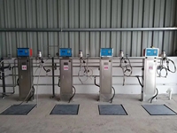 Machine de Remplissage de Bouteilles de Gaz CO2 40L Échelle de Remplissage LCO2 Système de Remplissage de Bouteilles de Gaz