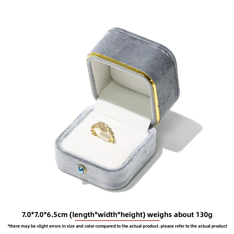 gray ring box7*7*6.5CM