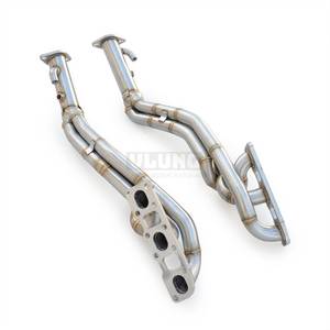Collecteur d'échappement haute performance en acier inoxydable pour Nissan Skyline V36 370 GT 2008-2014 Coupé Berline - Pièces de performance - Product Image 4