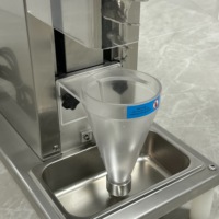 Swirl Mixing Fruit Bevroren yoghurt IJs Gelato Mengmixer Machine Food Grade roestvrij staal Automatisch meel
