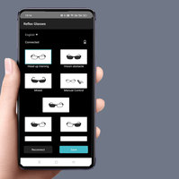 Lunettes d'entraînement à stroboscope intelligentes pour améliorer la capacité visuelle pour le basketball, le football, le baseball et autres sports.