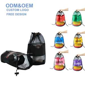 नए नायलॉन पॉलिएस्टर छोटे शुद्ध जाल ड्रॉस्ट्रिंग पैकेजिंग बैग - Product Image 1