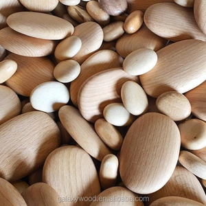 Customized Wholesale Mandala Round Hand <strong>Crafted</strong> Smooth Wooden <strong>Pebbles</strong> - Product Image 5