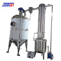 Concentrateur (Évaporateur) à chauffage électrique à vapeur en acier inoxydable 316L/304 JOSTON avec roulement de moteur haute performance