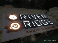 BRANDNEWSIGN Enseigne lumineuse personnalisée pour magasin, enseigne pour SPA et clinique vétérinaire, enseigne à lettres, enseigne logo, signalétique extérieure sur mesure