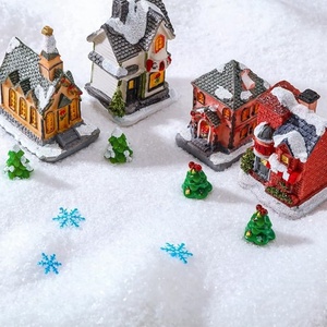 Flocons de <span class=keywords><strong>neige</strong></span> artificiels poudre de <span class=keywords><strong>neige</strong></span> <span class=keywords><strong>blanche</strong></span> scintillante pour la décoration de l'arbre de Noël et du festival d'hiver - Product Image 3