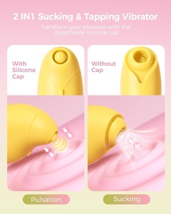 Vibrador Lemon con Succión - 2 en 1 con Control por APP, 9 Modos de Pulsación y Succión, Estimulador de Pezones, Anal y Clítoris - Product Image 4