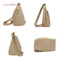 Tas Selempang Dada Colefa Koleksi Baru 2026 Bahan Oxford dengan Ritsleting, Portabel, Modis, Tas Kasual Wanita, Grosir, Logo Custom
