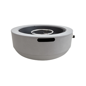 Natural Gas Metal <b>Fire</b> Pit 40000 BTU Freestanding Galvanized Eco-Friendly Indoor/Outdoor Use - Product Image 4