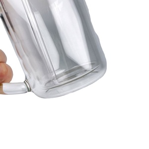 Verres à bière en forme de globe de neige à double paroi pré-perforés avec poignée, 9oz, 11oz, 12oz, 15oz, 17oz, 20oz - Product Image 2