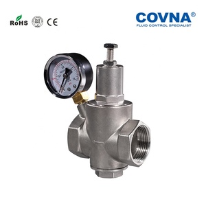 Régulateur de pression de l'<span class=keywords><strong>eau</strong></span> à la vapeur, bride COVNA Valve <span class=keywords><strong>avec</strong></span> Double jauge - Product Image 5