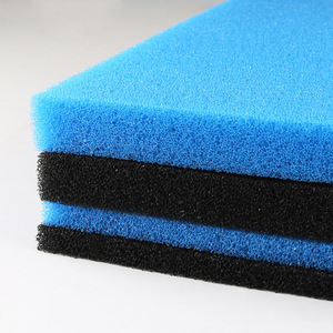 Algodón filtrante bioquímico Gzcoral para purificación de agua de acuario, fieltro filtrante en capas negro y azul de 10 cm de grosor - Product Image 1