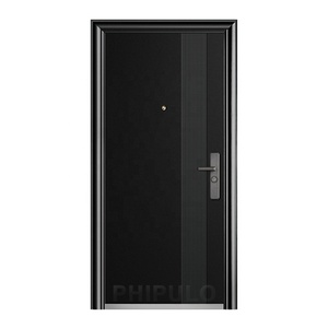Puertas Económicas de Fábrica, Puertas Modernas Reforzadas, Puertas de Acero Laminado en Frío para el Hogar - Product Image 6