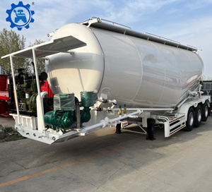 Remorque citerne à ciment en vrac en forme de V, 3/4 essieux, avec sortie anti-colmatage pour le <span class=keywords><strong>transport</strong></span> de poudre dans les zones minières désertiques - Product Image 6