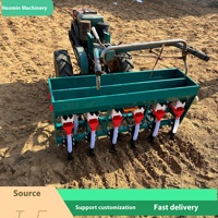 Nouvelle Semoir Multifonctionnel Tout-en-un pour Petit Tracteur, Semis de Blé, Maïs, Soja, Motorisé, 4 Rangées, Haute Productivité, pour Blé et Riz Sec