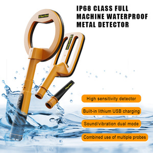 Détecteur de métaux portable 3-en-1 IP68, détecteur de trésors entièrement étanche, détecteur d'or - Product Image 5