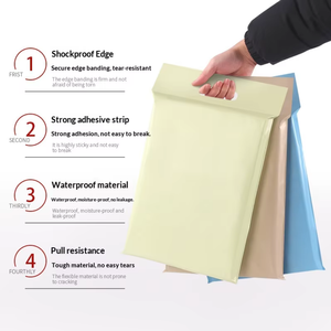 Bolsa de Correo de Poliéster con Asa Reciclada, Impresión de Logotipo Personalizado, para Envío de Ropa, con Sellado Fuerte - Product Image 2