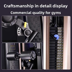 Attrezzatura da <span class=keywords><strong>Palestra</strong></span> Professionale <span class=keywords><strong>in</strong></span> Acciaio al Carbonio per Allenamento Schiena con Funzione Doppia Trazioni Alte e Basse ZD - Product Image 4