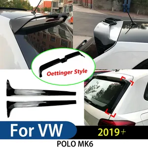 สปอยเลอร์หลังคาท้ายรถยนต์ Oettinger สำหรับ POLO MK6 ปี 2019 2020 2021 2022 ปีกหลังแบบติดตั้งถาวร อุปกรณ์ตกแต่งรถยนต์ - Product Image 1