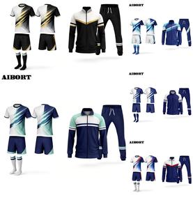 Maillot de football personnalisé Aibort, conçu pour la performance, en maille respirante, avec évacuation efficace de l'humidité et conception de contour stable - Product Image 6