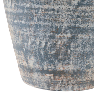 Vaso in terracotta con silhouette curva, vaso decorativo per fiori, accessorio da tavolo per il soggiorno - Product Image 5