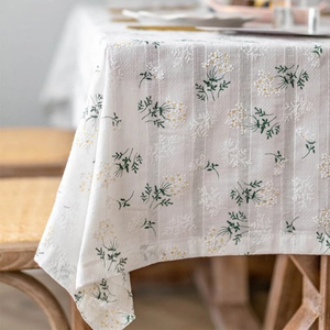 Nappe moderne élégante brodée 100% coton de haute qualité lavable en machine fabriquée en Inde durable réutilisable en gros - Product Image 6