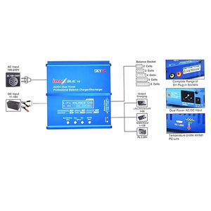 NUEVO Cargador de equilibrio de polímero de litio IMAX-B6AC 60W <span class=keywords><strong>V2</strong></span> - Product Image 1