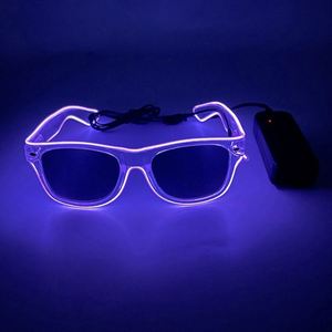 Gafas de Sol LED con Luz de Neón, Modernas y de Plástico, Ideales para Fiestas de Navidad, Año Nuevo, Bodas y Eventos - Product Image 4
