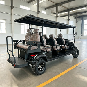 Carrello da Golf Elettrico a 8 Posti Più Venduto, Batteria al Litio 72V, Navetta per Parchi a Tema e Attrazioni Turistiche con Consegna Rapida - Product Image 4