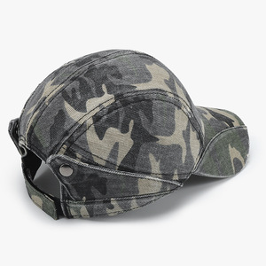 Gorra <span class=keywords><strong>de</strong></span> béisbol ligera, exquisita, gris claro, con camuflaje, personalizada, para fútbol y running, compra al por mayor - Product Image 4