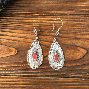 Orecchini a Cerchio Vintage a Goccia per Donne, Eleganti Gioielli per Orecchie alla Moda - Product Image 4