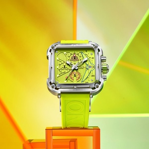 Reloj Deportivo de Silicona Cuadrado ONOLA 6831 Original de Primera Marca, Relojes de Cuarzo con Cronógrafo Luminoso para Hombre - Product Image 5