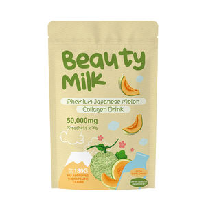 Colágeno Instantáneo en Polvo de Alta Calidad, Sabor Original, con Jugo de Melón Cantalupo, en Caja, para Adultos, Iluminador y <span class=keywords><strong>Saciante</strong></span> - Product Image 6