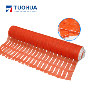 Hàng rào dệt kim lưới màu đỏ vàng xây dựng cam hàng rào an toàn Net - Product Image 3