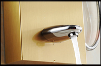 Ensemble complet de robinetterie de douche murale avec colonne de pulvérisation de pluie et robinets pour appartements, fabricant direct