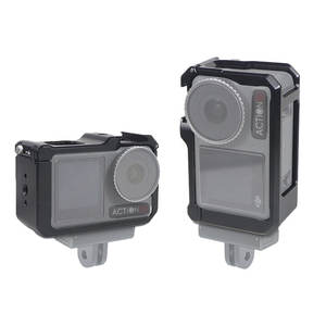 <span class=keywords><strong>Cage</strong></span> <span class=keywords><strong>Smallrig</strong></span> pour caméra DJI Action4 Pro5 étui de cadre de protection complet à dégagement rapide <span class=keywords><strong>Cage</strong></span> de lapin accessoire de cadre de montage de chaussure froide - Product Image 1