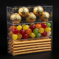 Boîte cadeau macaron écologique personnalisée, boîte transparente, emballage en plastique, boîte à pâtisserie, boîte à macaron, boîte à dessert pliable