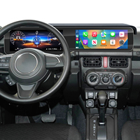 Layar Ganda 12.3 Inci Desain Baru untuk Suzuki Jimny JB74 Radio Mobil Android Multimedia Carplay LCD Dashboard Monitor Head Unit Mobil