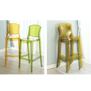 Usine En Gros Quantité Minimale De Commande <span class=keywords><strong>4</strong></span> Pièces Durable Clair En Plastique Tabouret de <span class=keywords><strong>Bar</strong></span> À Manger <span class=keywords><strong>Chaises</strong></span> Pour Le Mariage Parti Banquet Et Restaurant - Product Image 6