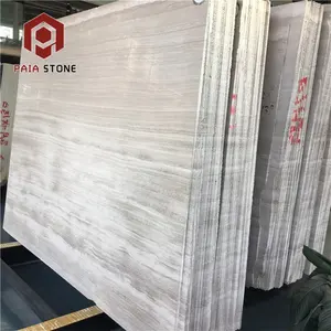 Trung Quốc quý châu bạc trắng gỗ marblle gạch lát sàn gỗ HạT Giá Trung Quốc slab đá cẩm thạch