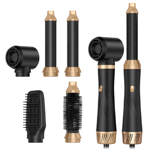 Spazzola ad Aria Calda <span class=keywords><strong>5</strong></span> in 1 per Asciugatura e Styling dei Capelli, Arricciacapelli Automatico Multifunzione - Product Image 1