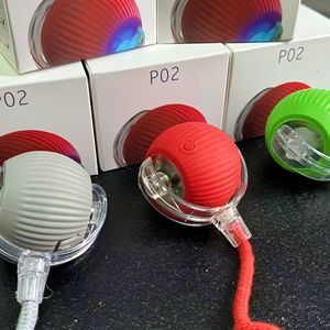 Venta Caliente en Dropshipping: Pelotas Eléctricas Inteligentes <span class=keywords><strong>para</strong></span> <span class=keywords><strong>Gatos</strong></span>, Silicona de Grado Alimenticio, Recargables por USB, con Evitación Automática de Obstáculos, Interactivas - Product Image 2