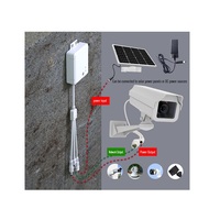 Caméra de vidéosurveillance Tuoshi Transmetteur de routeur 4G Caméra normale à Signal 4G Espcially pour moniteur Utilisation de zone éloignée Caméra solaire