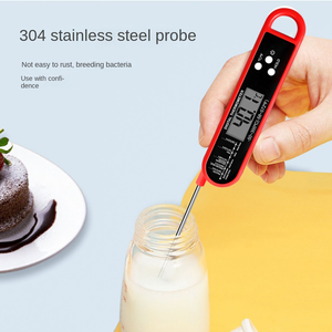 Termómetro Digital para Carne, de Lectura Instantánea, para Cocina, Barbacoa, Impermeable, con Sonda Plegable y Abrebotellas - Product Image 3