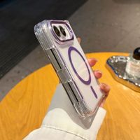 Casing Ponsel Magnetik Kuat untuk iPhone Duo, Penutup PC Keras untuk iPhone Duo IPD018