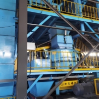Ligne de production de machines à mélanger le sable vert / Usine de préparation du sable argileux pour moules de fonderie