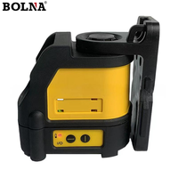 Niveau laser croisé DW Mini 2 lignes de haute qualité, qualité industrielle, ligne verte, batterie au lithium, auto-nivelant électronique pour la maison