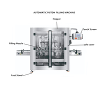 Machine de remplissage de liquide à commande numérique verticale automatique DY pour boisson plastique huile d'olive lait confiture soupe eau Gel verre PLC