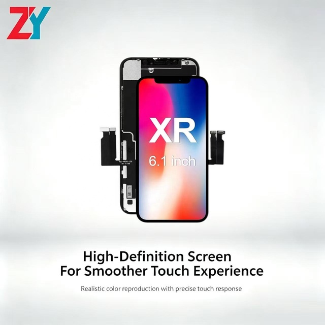 For XR Screen Replacement 6.1-inch In-cell LCD Display Digitizer Frame Assembly High Brightness 1 Year Warranty A1984