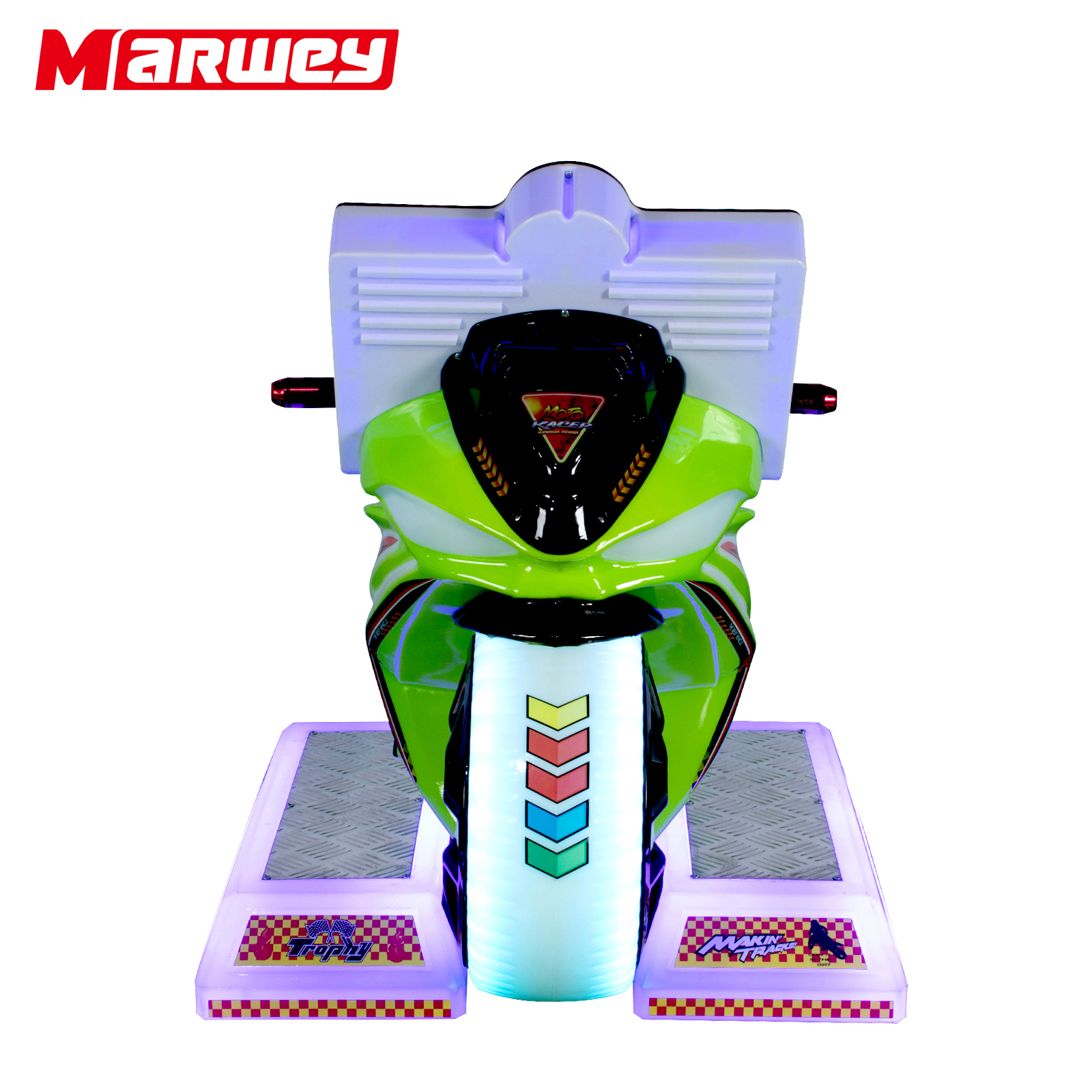 Trẻ em trong nhà Trò chơi mô phỏng video điện tử Trò chơi xích đu xe máy Trò chơi đua xe mô tô Arcade vận hành bằng đồng xu